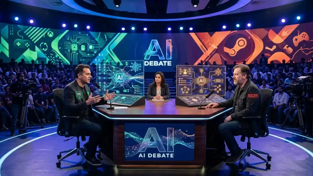 epic games valve ai debate