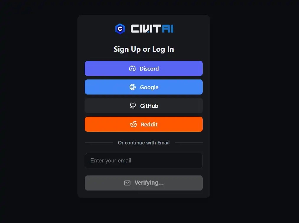 Civitai Login