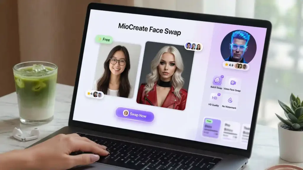 miocreate face swap