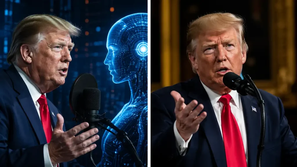 trump ai voice